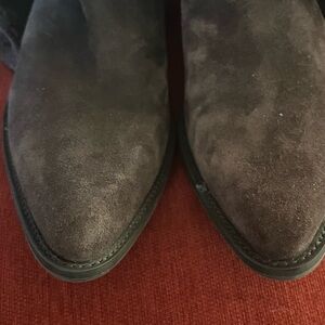 Brown Suede Boots